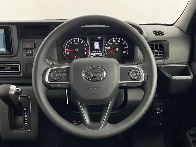 ダイハツ アトレー バン RS 鹿児島県 2025(令7)年 0.1千km ブラックマイカメタリック 社外ナビ　/（フルセグ/Bluetooth/CD/DVD）/アダプティブクルーズコントロール　/両側パワースライドドア　/コーナーセンサー　/オートライト　/アイドリングストップ　/ステアリングリモコン　/スマートキー　/電動格納ミラー　/EＴＣ　/純正フロアマット