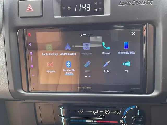 トヨタ ランドクルーザー AX 神奈川県 2025(令7)年 0.2万km ベージュ ワンオーナー/社外16インチAW/LEDヘッドライト/革調シートカバー/社外デジタルミラー(前後ドラレコ)/社外ディスプレイオーディオ/AppleCarPlay/AndroidAuto/USB/BT/バックモニター/ETC2.0/社外セキュリティ(ユピテル)/クルーズコントロール/PCS/LDA/RSA/オートハイビーム/ヒルディセントコントロール/デフロック/キーレス×2/R7年ディーラー整備記録/保証書・取説あり
