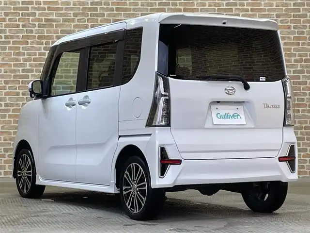 ダイハツ タント カスタム RS 岩手県 2022(令4)年 4万km シャイニングホワイトパール ４WD/ターボ/両側パワースライドドア/スマートアシスト/衝突回避支援ブレーキ/ブレーキ制御付き誤発進抑制機能/標識認識機能/車線逸脱抑制機能/アダプティブクルーズコントロール/レーンキープコントロール/アダプティブドライビングビーム/コーナーセンサー/横滑り防止装置/アイドリングストップ/運転席ロングスライドシート/オートブレーキホールド/ロールサンシェード/前席シートヒーター/純正ナビ/バックカメラ/ドライブレコーダー/ETC/エンジンスターター/LEDヘッドライト/純正１５インチアルミホイール