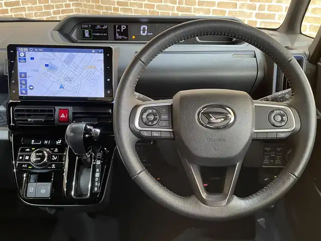 ダイハツ タント カスタム RS 岩手県 2022(令4)年 4万km シャイニングホワイトパール ４WD/ターボ/両側パワースライドドア/スマートアシスト/衝突回避支援ブレーキ/ブレーキ制御付き誤発進抑制機能/標識認識機能/車線逸脱抑制機能/アダプティブクルーズコントロール/レーンキープコントロール/アダプティブドライビングビーム/コーナーセンサー/横滑り防止装置/アイドリングストップ/運転席ロングスライドシート/オートブレーキホールド/ロールサンシェード/前席シートヒーター/純正ナビ/バックカメラ/ドライブレコーダー/ETC/エンジンスターター/LEDヘッドライト/純正１５インチアルミホイール