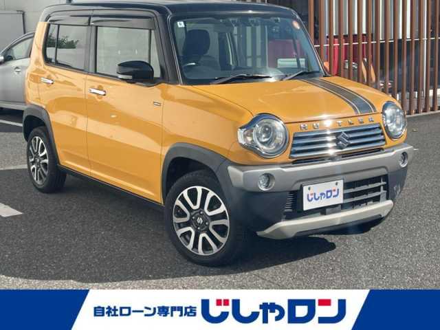 スズキ ハスラー Jスタイル Ⅱ 千葉県 2016(平28)年 8.9万km アクティブイエロー/ブラック2トーンルーフ (株)IDOMが運営する【じしゃロン八千代店】の自社ローン対象車両になります。こちらは現金またはオートローンご利用時の価格です。自社ローンご希望の方は別途その旨お申付け下さい/純正ナビ/純正CD/BT/DTV/全方位カメラ/スマートキー/レーダーブレーキサポート