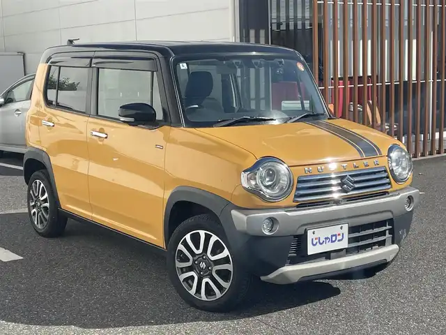 スズキ ハスラー Jスタイル Ⅱ 千葉県 2016(平28)年 8.9万km アクティブイエロー/ブラック2トーンルーフ (株)IDOMが運営する【じしゃロン八千代店】の自社ローン対象車両になります。こちらは現金またはオートローンご利用時の価格です。自社ローンご希望の方は別途その旨お申付け下さい/純正ナビ/純正CD/BT/DTV/全方位カメラ/スマートキー/レーダーブレーキサポート