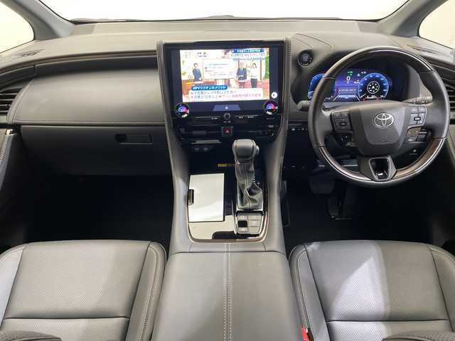 トヨタ アルファード Z 愛媛県 2025(令7)年 0.5万km プラチナホワイトパールマイカ 純正ナビ１３．２型フリップダウン/純正１４インチディスプレイオーディオ/フルセグTV Bluetooth /左右ツインムーンルーフ/ユニバーサルステップ//デジタルインナーミラー/ブラインドスポットモニター/ＥＴＣ２．０/シートヒーター/シートエアコン/レザーシート/アラウンドビューモニター/両側スライドドア/コーナーセンサー