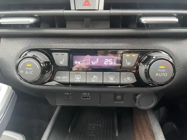 日産 オーラ G レザーエディション 島根県 2024(令6)年 1.3万km パープル ワンオーナー　/純正９型メモリナビ　/ＢＯＳＥサウンドシステム　/フルセグ/Ｂｌｕｅｔｏｏｔｈ　/全方位カメラ/ビルトインＥＴＣ2.0/前後ドラレコ　/インテリジェントクルーズコントロール　/ハーフレザーシート　/前席シートヒーター　/純正LEDライト　/前後コーナーセンサー