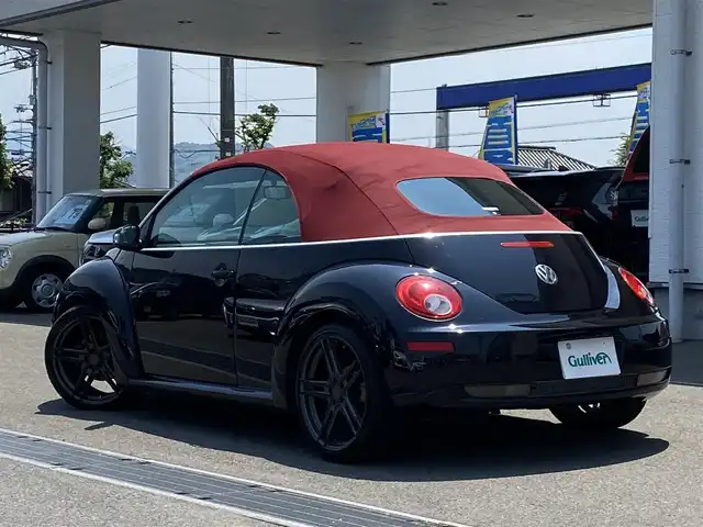 フォルクスワーゲン ニュービートルカブリオレ ヴィンテージ 国内0台限定車 赤レザーシート 09年式 平成21年式 黒 Id 中古車検索のガリバー