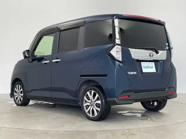 トヨタ タンク カスタムG－T 鹿児島県 2018(平30)年 3.8万km レーザーブルークリスタルシャイン 純正ナビ/　(AM/FM/DVD/BT/フルセグ）/バックカメラ/ドライブレコーダー/両側パワースライドドア/シートヒーター/衝突被害軽減システム/クルーズコントロール/横滑り防止装置/アイドリングストップ/オートLEDライト/フォグライト/純正アルミホイール/フロアマット/ステアリングスイッチ/スマートキー