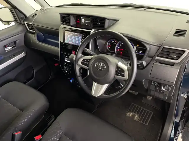 トヨタ タンク カスタムG－T 鹿児島県 2018(平30)年 3.8万km レーザーブルークリスタルシャイン 純正ナビ/　(AM/FM/DVD/BT/フルセグ）/バックカメラ/ドライブレコーダー/両側パワースライドドア/シートヒーター/衝突被害軽減システム/クルーズコントロール/横滑り防止装置/アイドリングストップ/オートLEDライト/フォグライト/純正アルミホイール/フロアマット/ステアリングスイッチ/スマートキー