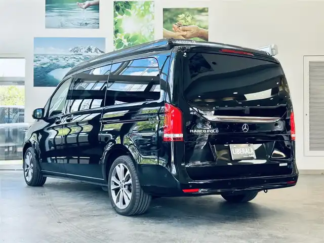 メルセデス・ベンツ Ｖ２２０ d マルコポーロホライゾン 大阪府 2022(令4)年 3.3万km オブシディアンブラックM ポップアップルーフ/サイドオーニング/レーダーセーフティ/黒革/シートヒーター/純正ナビ/TV/360度カメラ/applecarplay/純正18インチAW/LEDヘッドライト/電動リアゲート/リアエンターテイメント/ブラインドスポット/ACC/ETC/ドラレコ/レーダー探知機