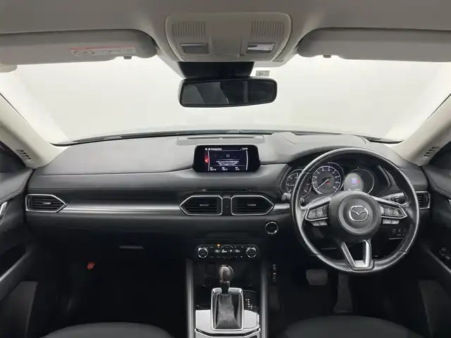 マツダ ＣＸ－５ XD プロアクティブ 岡山県 2017(平29)年 9.4万km ジェットブラックマイカ 純正ナビ/（Bluetooth/フルセグTV/Carplay/USB接続/CD/DVD）/衝突軽減ブレーキシステム/レーダークルーズコントロール/バックカメラ/サイドカメラ（左側のみ）/LEDヘッドライト/オートハイビーム/ETC/ブラインドスポットモニター/フロアマット/シートリフター/チルトステアリング/踏み間違い防止/純正19インチアルミホイール/取扱説明書/新車保証書/スマートキー×２