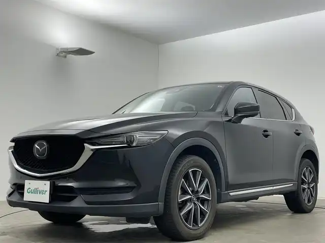 マツダ ＣＸ－５ XD プロアクティブ 岡山県 2017(平29)年 9.4万km ジェットブラックマイカ 純正ナビ/（Bluetooth/フルセグTV/Carplay/USB接続/CD/DVD）/衝突軽減ブレーキシステム/レーダークルーズコントロール/バックカメラ/サイドカメラ（左側のみ）/LEDヘッドライト/オートハイビーム/ETC/ブラインドスポットモニター/フロアマット/シートリフター/チルトステアリング/踏み間違い防止/純正19インチアルミホイール/取扱説明書/新車保証書/スマートキー×２
