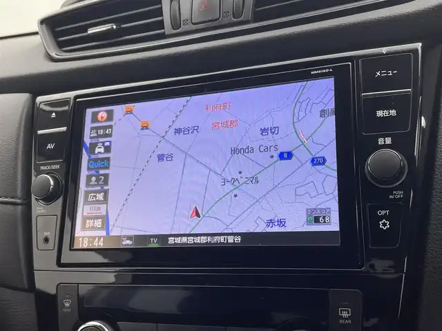 日産 エクストレイル 20Xi 宮城県 2020(令2)年 3.6万km ダイヤモンドブラック 純正８型ナビ　/プロパイロット　/アラウンドビューモニター　/パワーバックドア　/インテリジェントルームミラー　/電動パーキングブレーキ　/ＬＥＤヘッドランプ　/ルーフレール　/純正１８インチＡＷ　/スペアタイヤ/フルセグTV/TVキャンセラー/Bluetoothオーディオ/CD/DVD再生/ドライブレコーダー/ETC
