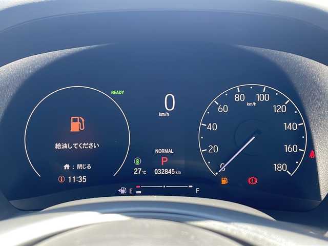 ホンダ ヴェゼル ハイブリッド e:HEV Z 山口県 2022(令4)年 3.3万km クリスタルブラックパール 純正９インチナビ　/バックカメラ/シートヒーター　/ハーフレザーシート　/パーキングセンサー　/クルーズコントロール　/ステアリングヒーター　/電動リアゲート　/ＬＥＤヘッドライト　/ビルトインＥＴＣ