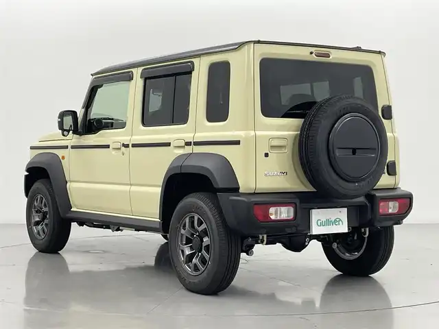 スズキ ジムニー ノマド FC 熊本県 2025(令7)年 0.1万km未満 ベージュ 登録済未使用車/禁煙車　/ビルトインETC2.0/レーダークルーズコントロール　/前席シートヒーター　/スズキセーフティサポート/・デュアルカメラブレーキサポート　/・後退時ブレーキサポート　/・誤発進抑制機能　/・ヒルホールドコントロール　/・ヒルディセントコントロール/横滑り防止/アイドリングストップ/ダウンヒルアシスト/ミラーヒーター/純正フロアマット/純正１５インチAW/オートライト/LEDヘッドライト/フォグライト/スマートキー/プッシュスタート/スペアキー1本/保証書/取扱説明書/フロントグリル積込みあり