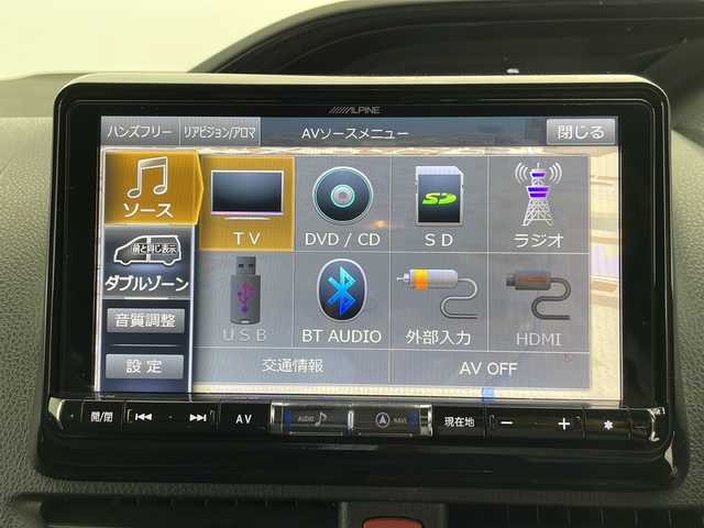トヨタ エスクァイア ハイブリッド Gi 長野県 2018(平30)年 5.3万km スパークリングブラックパールクリスタルシャイン ALPINE9インチナビ&フルセグTV&CD&DVD&BT/ALPINE10.1インチフリップダウンモニター/クルーズコントロール/レーンディパーチャーアラート/車線逸脱警報/衝突軽減ブレーキ/先行車発進告知/BRITZ車高調/純正サスペンション積込/合皮シート/前席シートヒーター/ステアリングスイッチ/ウォークスルー/2列目サンシェード/バックカメラ/ビルトインETC/LEDヘッドライト/オートライト/オートマチックハイビーム/フロントフォグランプ/電動格納ミラー/ウィンカーミラー/純正15インチAW装着/純正フロアマット/純正ドアバイザー/プッシュスタート/スマートキー