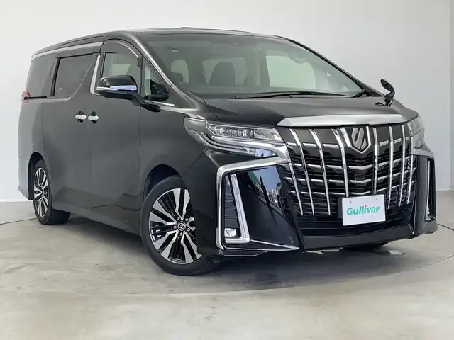 トヨタ アルファード S Cパッケージ 新潟県 2019(令1)年 4.1万km ブラック 純正８インチSDナビ/Bluetooth・CD・DVD・USB・AM・FM/両側パワースライドド/ツインムーンルーフ　/バックカメラ　/フルセグ　/合皮シート　/前席パワーシート/前席シートヒーター/前席エアシート　/D席シートセット/追従クルーズコントロール　/レーンキープアシスト　/前後コーナーセンサー/衝突被害軽減システム　/LEDオートライト/オートマチックハイビーム/パワーバックドア/ステアリングヒーター/MTモード付AT/純正ビルトインETC/前後ドライブレコーダー/純正フロアマット/純正１８インチアルミホイール/スマートキー