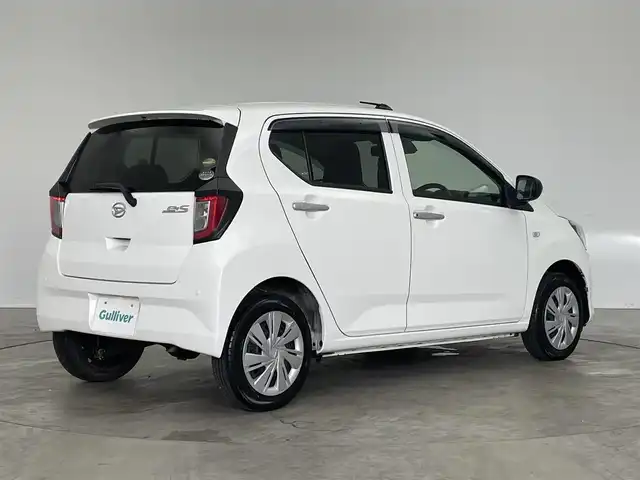 ダイハツ ミラ イース X SAⅢ 福島県 2020(令2)年 2.1万km ホワイト 社外オーディオ　衝突軽減ブレーキ　ＥＴＣ　ＬＥＤライト　ＤＣ再生　オートマチックハイビーム　コーナーセンサー　純正フロアマット　エアコン　パワーステアリング　パワーウィンドウ　アイドリングストップ