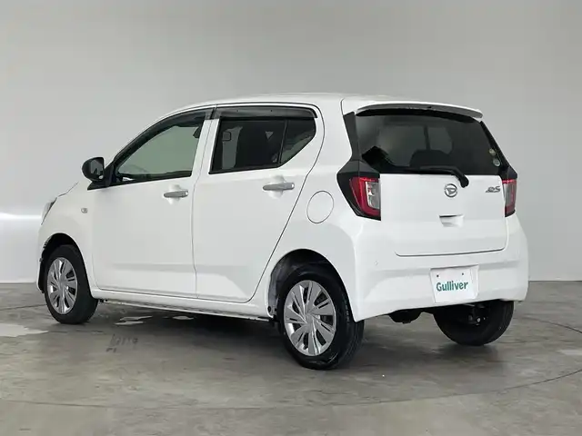 ダイハツ ミラ イース X SAⅢ 福島県 2020(令2)年 2.1万km ホワイト 社外オーディオ　衝突軽減ブレーキ　ＥＴＣ　ＬＥＤライト　ＤＣ再生　オートマチックハイビーム　コーナーセンサー　純正フロアマット　エアコン　パワーステアリング　パワーウィンドウ　アイドリングストップ