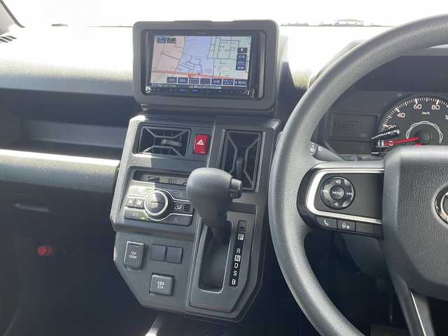 ダイハツ タフト X 山口県 2022(令4)年 2.1万km サンドベージュメタリック ガラスルーフ/社外ナビ/CD/USB/BT/ワンセグTV/バックカメラ/純正LEDヘッドライト/オートライト/ヘッドライトレベライザー/衝突被害軽減ブレーキ/横滑り防止/コーナーセンサー/アイドリングストップ/オートパーキングホールド/スマートキー/ドライブレコーダー/フロアマット/ドアバイザー/ETC/電動格納ドアミラー（オート機能付き)