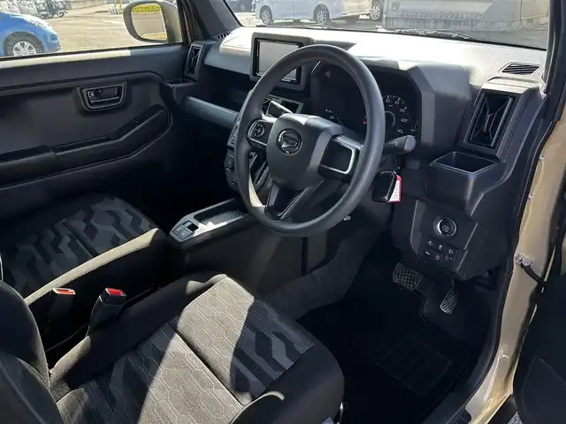 ダイハツ タフト X 福島県 2022(令4)年 2.1万km サンドベージュメタリック スカイフィールトップ/社外ナビゲーション/型番：MDV-D308BT/【CD/SD/USB/BT/TV】/バックカメラ/ドライブレコーダー/ETC/衝突回避支援ブレーキ機能/衝突警報機能/ブレーキ制御付誤発進抑制機能/車線逸脱抑制制御機能/車線逸脱警報機能/路側逸脱警報機能/ふらつき警報/LEDオートライト/社外フロアマット/ドアバイザー