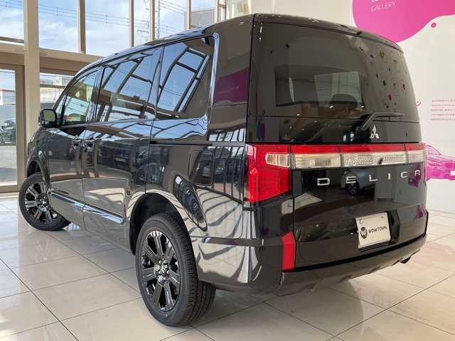 三菱 デリカＤ：５ ブラックエディション 埼玉県 2025(令7)年 0.1千km アメジストブラック e-Assist/ALPINE11インチSDナビ/　　CD/DVD/BT/フルセグ/USB/HDMI/CarPlay/全方位カメラ/レーダークルーズコントロール/両側パワースライドドア/パワーバックドア/レザーシート/パワーシート/シートヒーター　/ステアリングヒーター/LEDオートライト/パドルシフト/ステアリングスイッチ/オリジナルナビ取付パッケージ＋リアモニター取付パッケージ(25/300)/D:5専用11型ナビゲーション(322300)