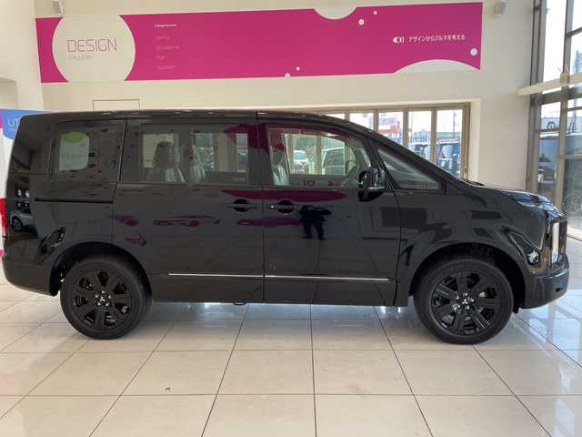 三菱 デリカＤ：５ ブラックエディション 埼玉県 2025(令7)年 0.1千km アメジストブラック e-Assist/ALPINE11インチSDナビ/　　CD/DVD/BT/フルセグ/USB/HDMI/CarPlay/全方位カメラ/レーダークルーズコントロール/両側パワースライドドア/パワーバックドア/レザーシート/パワーシート/シートヒーター　/ステアリングヒーター/LEDオートライト/パドルシフト/ステアリングスイッチ/オリジナルナビ取付パッケージ＋リアモニター取付パッケージ(25/300)/D:5専用11型ナビゲーション(322300)