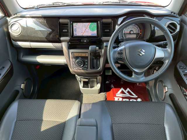 スズキ ハスラー Jスタイル Ⅱ 宮崎県 2016(平28)年 2.9万km フェニックスレッドパール/ブルーイッシュブラックパール ツートンカラー　/ボンネットエンブレム　/ケンウッドメモリーナビ　/シートヒーター/メッキグリル　/ETC　/アイストップ　/ブレーキサポート　/レーンキープ　/フロアマット　/スマートキー　/プッシュスタート　/ワンセグ　/DVD　/Bluetooth　/USB　/HIDライト