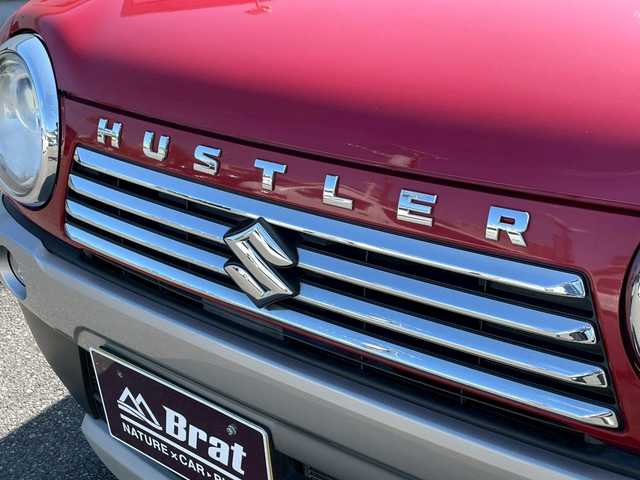 スズキ ハスラー Jスタイル Ⅱ 宮崎県 2016(平28)年 2.9万km フェニックスレッドパール/ブルーイッシュブラックパール ツートンカラー　/ボンネットエンブレム　/ケンウッドメモリーナビ　/シートヒーター/メッキグリル　/ETC　/アイストップ　/ブレーキサポート　/レーンキープ　/フロアマット　/スマートキー　/プッシュスタート　/ワンセグ　/DVD　/Bluetooth　/USB　/HIDライト