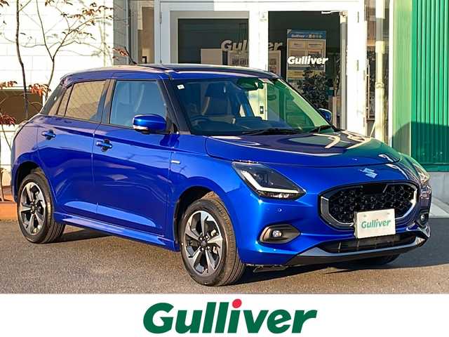スズキ スイフト HYBRID MZ 道東・釧路十勝 2024(令6)年 3.4万km 青 4WD/純正8インチナビ・フルセグTV/CD・DVD・Bluetooth・USB/全方位モニター/前席シートヒーター/セーフティサポート/デュアルセンサーブレーキサポート2/追従クルーズコントロール/リアクロストラフィックアラート/レーンキープアシスト/アダプティブハイビーム/ブラインドスポットモニタリング/パドルシフト/ドアミラーヒーター/ビルトインETC/LEDヘッドライト/LEDフォグランプ/純正16インチアルミ/スペアキー/保証書・取説書
