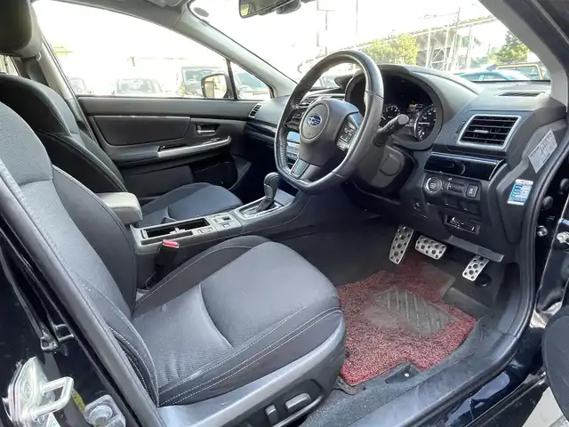 スバル レヴォーグ 1．6GTアイサイト Vスポーツ 千葉県 2019(令1)年 6.4万km クリスタルブラックシリカ 社外ナビ【フルセグ、BT、DVD、USB】/純正18インチアルミホイール/アイサイト/パドルシフト/クルーズコントロール/前席シートヒーター/アイドリングストップ/コーナーセンサー（リア）/フロント・サイド・バックカメラ/BSM/ETC/USB充電×４/デュアルAC/トノカバー/社外フロアマット/保証書/取説・ナビ説/スペアキー