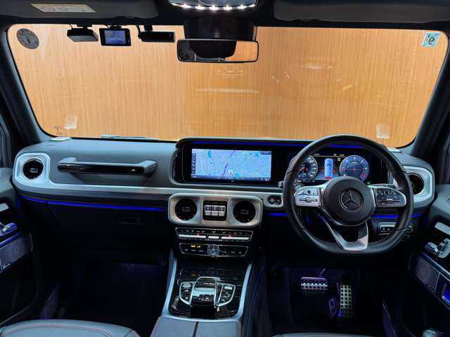 メルセデス・ベンツ ゲレンデヴァーゲン Ｇ３５０ｄ AMGライン 千葉県 2019(令1)年 4.6万km オブシディアンブラック ラグジュアリーＰＫＧ　/アダプティブダンパー　/Ｂｕｒｍｅｓｔｅｒサウンド　/黒革シート　/ガラスＳＲ　/ＡＣＣ　/シートＨ　/ナビ　/ＴＶ　/３６０°ＬＥＤライト　/アクティブパーキング　/衝突軽減Ｂ　/ＢＳＭ　/ＬＫＡ