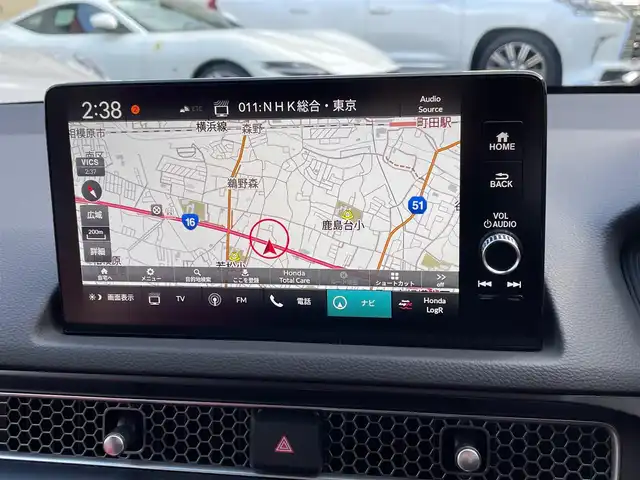 ホンダ シビック タイプR 神奈川県 2025(令7)年 0.1千km ソニックグレーパール ワンオーナー/純正メモリーナビ・地デジTV/バックモニター/ビルトインETC2.0/純正USB/BT再生/純正19インチAW/ブレンボブレーキ/LEDヘッドライト/ホンダセンシング/レーダークルーズコントロール/PCS/LKA/BSM/標識検知/コーナーセンサー/プッシュスタート/スマートキー×2/保証書・取説あり