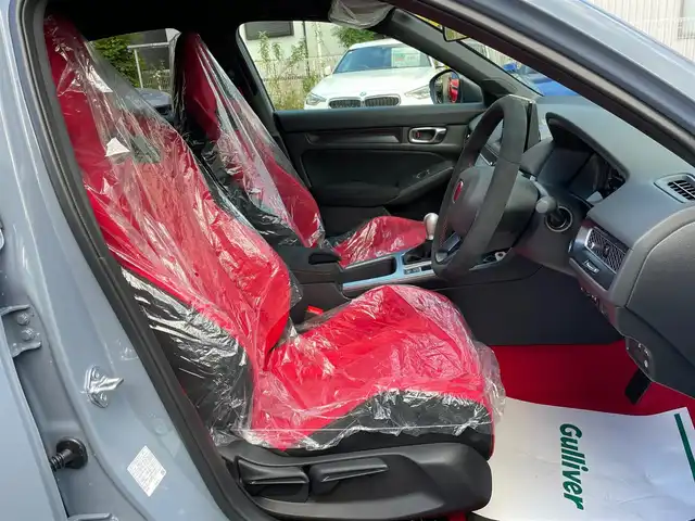 ホンダ シビック タイプR 神奈川県 2025(令7)年 0.1千km ソニックグレーパール ワンオーナー/純正メモリーナビ・地デジTV/バックモニター/ビルトインETC2.0/純正USB/BT再生/純正19インチAW/ブレンボブレーキ/LEDヘッドライト/ホンダセンシング/レーダークルーズコントロール/PCS/LKA/BSM/標識検知/コーナーセンサー/プッシュスタート/スマートキー×2/保証書・取説あり