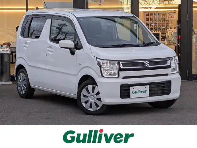 スズキ ワゴンＲ FA 福井県 2021(令3)年 1.3万km スペリアホワイト パイオニアディスプレイオーディオ（PVH-9300DVSZS）/・DVD/・Bluetooth/バックカメラ/スズキセーフティセンス/・車線逸脱警報/・誤発信抑制/キーレス/電格ミラー/純正バイザー