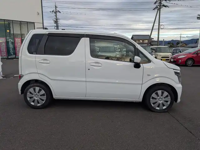 スズキ ワゴンＲ FA 福井県 2021(令3)年 1.3万km スペリアホワイト パイオニアディスプレイオーディオ（PVH-9300DVSZS）/・DVD/・Bluetooth/バックカメラ/スズキセーフティセンス/・車線逸脱警報/・誤発信抑制/キーレス/電格ミラー/純正バイザー