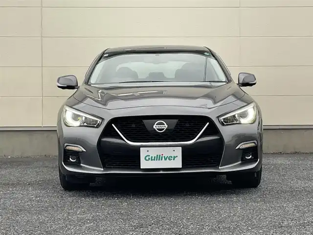 日産 スカイライン GT 茨城県 2020(令2)年 7.3万km ダークメタルグレー ワンオーナー/純正ナビ/　(AM/FM/CD/DVD/Bluetooth)/フルセグTV/アラウンドビューモニター/インテリジェントクルーズコントロール/ETC2.0/ドライブレコーダー/前後コーナーセンサー/LEDヘッドライト/前席パワーシート/ハーフレザーシート/純正アルミホイール/純正フロアマット/USB接続