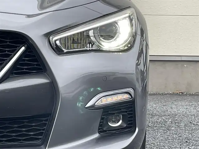 日産 スカイライン GT 茨城県 2020(令2)年 7.3万km ダークメタルグレー ワンオーナー/純正ナビ/　(AM/FM/CD/DVD/Bluetooth)/フルセグTV/アラウンドビューモニター/インテリジェントクルーズコントロール/ETC2.0/ドライブレコーダー/前後コーナーセンサー/LEDヘッドライト/前席パワーシート/ハーフレザーシート/純正アルミホイール/純正フロアマット/USB接続