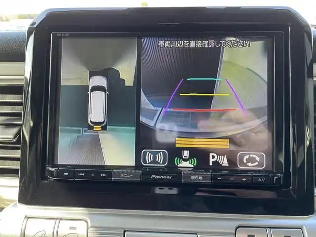 スズキ クロスビー HYBRID MZ 愛知県 2019(平31)年 6.4万km スーパーブラックパール 純正ナビ（フルセグ、CD、DVD、Bluetooth）/4WD/全方位カメラ/ETC/クルーズコントロール/RAYS16インチアルミホイール/LEDヘッドライト/USB/コーナーセンサー/オートライト/衝突軽減ブレーキ/シートヒーター/スマートキー/社外マフラー/横滑り防止装置/Pスタート