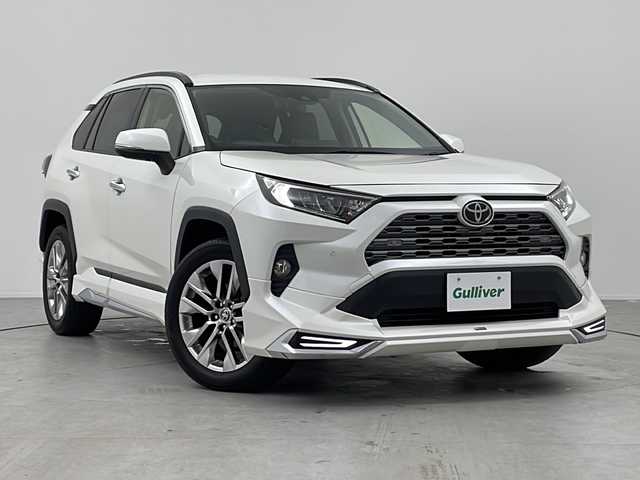 トヨタ ＲＡＶ４ G Zパッケージ 三重県 2019(令1)年 5.8万km ホワイトパールクリスタルシャイン 純正9インチナビ/バックカメラ/フルセグ/モデリスタエアロ/シートヒーター/シートメモリ/パワーシート/グレーレザーシート/デジタルインナーミラー/トヨタセーフティーセンス/・プリクラッシュセーフティ/・レーダークルーズコントロール/・オートハイビーム/・ブラインドスポットモニター/・コーナーセンサー/電動パーキングブレーキ/オートブレーキホールド/純正19インチAW/スマートキー