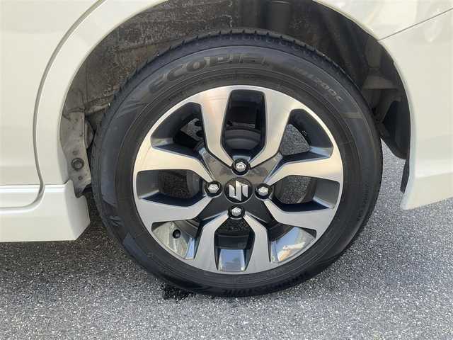 スズキ ソリオ バンディット HV MV Dカメラ ブレーキS 滋賀県 2018(平30)年 9.7万km ピュアホワイトP ワンオーナー/車検9年2月まで/スズキセーティサポート/デュアルカメラブレーキサポート/クルーズコントロール/純正8インチナビ/Bluetooth、CD、DVD、フルセグテレビ/全方位モニター、バックカメラ/ビルトインETC/両側パワースライドドア/運転席シートヒーター/LEDヘッドライト、フォグランプ/2列目パーソナルテーブル/純正15インチアルミホイール/スペアキー有り/取扱説明書、保証書/