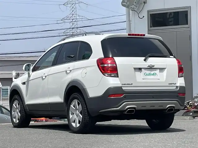 シボレー キャプティバ 宮城県 2014(平26)年 8.6万km 白 4WD/ルーフレーン/SDナビ/フルセグTV/ハーフレザー/冬タイヤ純正アルミ17インチ/純正フロアマット/パワーシート/3列シート/クルーズコントロール/コーナーセンサー