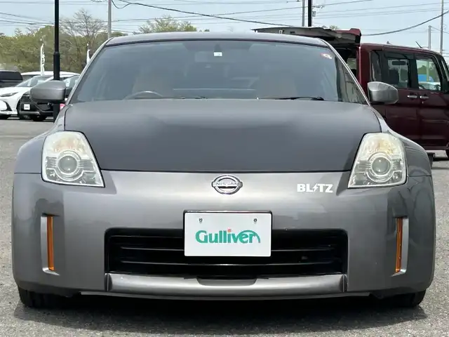 日産 フェアレディ Ｚ バージョンT 道央・札幌 2008(平20)年 13.3万km ブレードシルバー 社外SDナビ/FM/AM/CD/DVD/BT/フルセグ/ETC/バックカメラ/レザーシート/パワーシート/シートヒーター/スペアキー/リモコンキー/電格ミラー/AAC/Wエアバッグ/横滑り防止システム