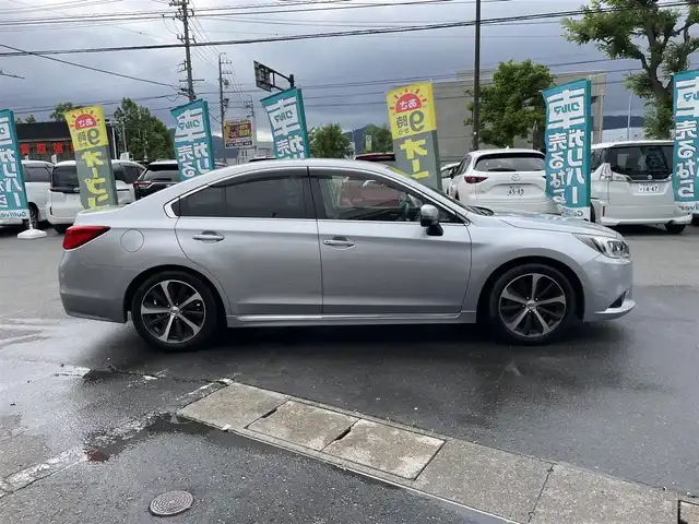 スバル レガシィ Ｂ４ リミテッド 長野県 2014(平26)年 7.4万km アイスシルバーメタリック 横滑り防止装置/衝突軽減システム/ABS/ダブル＋サイドエアバック/レーンキープアシスト/クルーズコントロール(追従あり)/LEDヘッドライト/レザーシート/前席シートヒーター/純正ナビ/フルセグテレビ/純正フロアマット/純正ドアバイザー/革巻きステアリング/DUALエアコン/ハーマンカードン(プレミアムサウンド)/電動格納ミラー/パドルシフト/電動パーキング/スペアキー/ABS