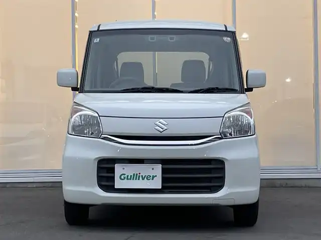 スズキ スペーシア X 神奈川県 2016(平28)年 2.4万km クリスタルホワイトP ・ＣＤ　ＡＭ／ＦＭ　/・ＡＵＸ　/・ＵＳＢ入力端子　/・片側パワースライドドア　/・スマートキー　/・プッシュスタート　/・シートヒーター（運転席）　/・オートエアコン　/・純正フロアマット　/・サイドバイザー　/・スライドドアサンシェード　