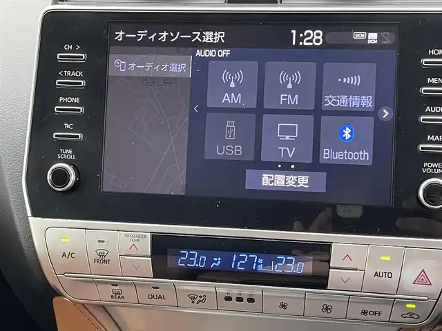 トヨタ ランドクルーザー プラド TX-L 70thアニバーサリーLTD 埼玉県 2021(令3)年 2.7万km アティチュードブラックマイカ 外部検査済み/メーカーナビゲーション/(AM/FM/CD/DVD/フルセグＴＶ/Bluetooth/ＵＳＢ)/アラウンドビュー/トヨタセーフティセンス/レーンディパーチャーアラート/レーダークルーズコントロール/ブラインドスポットモニター/オートマチックハイビーム/ヘッドライトウォッシャー/ウッドデッキコンビハンドル/ブラウンレザーシート/前席パワーシート/前席エアシート/前席シートヒーター/７０ｔｈ純正フロアマット/スマートキー/ルーフレール/4WD/ETC