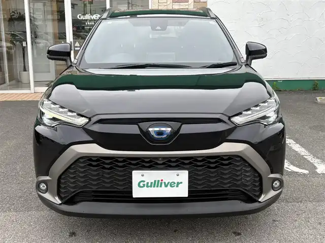 トヨタ カローラ クロス ハイブリッド Z 徳島県 2021(令3)年 3.2万km スパークリングブラックパールクリスタルシャイン 純正メーカーオプションナビ/全方位カメラ/ブラインドスポットモニター/電動リアゲート/アダプティブクルーズコントロール/電動シート/前後ドライブレコーダー/純正１８インチアルミホイール/純正フロアマット/サイドバイザー/取扱説明書/保証書・メンテナンスノート