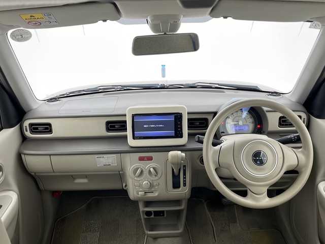 スズキ ラパン L 千葉県 2017(平29)年 5万km フェニックスレッドパール 純正SDナビ/Bluetooth/CD/DVD/シートヒーター/衝突被害軽減システム/横滑り防止装置/アイドリングストップ/ABS/純正フロアマット/ハロゲンヘッドライト