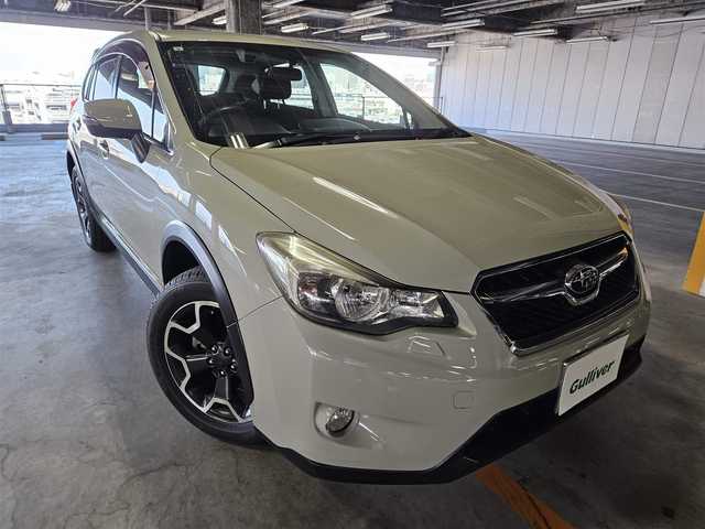 スバル インプレッサ ＸＶ 2．0i－L アイサイト 島根県 2013(平25)年 7.1万km デザートカーキ 4WD/カロッツェリアナビ/　(Bluetooth/CD/DVD)/フルセグTV/バックカメラ/ビルトインETC/全車速追従機能付クルーズコントロール/アイサイトver2/・プリクラッシュブレーキ/・AT誤発進抑制制御/・ふらつき警報/・車線逸脱警報/・先行車発進お知らせ機能/HIDヘッドランプ/オートライト/オートエアコン/パドルシフト/運転席パワーシート/純正17インチアルミホイール/キーレスアクセス/プッシュスタート/禁煙車