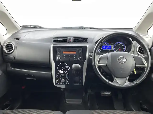 日産 デイズ HWS X Vセレ +SeftyⅡ 福井県 2015(平27)年 4.4万km ホワイトパール 純正CDオーディオ/衝突軽減ブレーキ/バックカメラ /プッシュスタート /スペアキー/フォグランプ/ウィンカー・電動格納式ミラー/純正１４インチアルミ