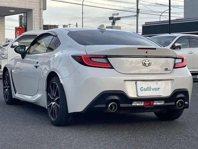 トヨタ ＧＲ８６ SZ 広島県 2022(令4)年 3.8万km クリスタルホワイトパール ワンオーナー/ディーラーオプションナビ/　「CD/DVD/フルセグTV/Bluetooth」/バックカメラ/ＥＴＣ/ドライブレコーダー/クルーズコントロール/ＬＥＤヘッドライト/オートライト/プッシュスタート/スマートキー/保証書/取扱説明書