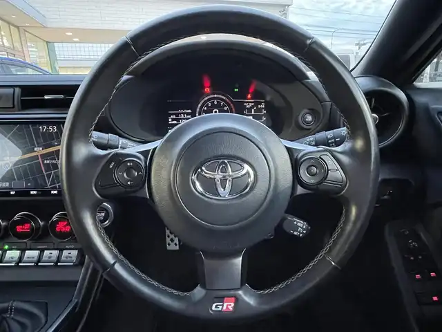 トヨタ ＧＲ８６ SZ 広島県 2022(令4)年 3.8万km クリスタルホワイトパール ワンオーナー/ディーラーオプションナビ/　「CD/DVD/フルセグTV/Bluetooth」/バックカメラ/ＥＴＣ/ドライブレコーダー/クルーズコントロール/ＬＥＤヘッドライト/オートライト/プッシュスタート/スマートキー/保証書/取扱説明書